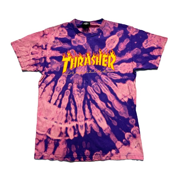 Thrasher Tie Dye Tee - Picture 1 of 7